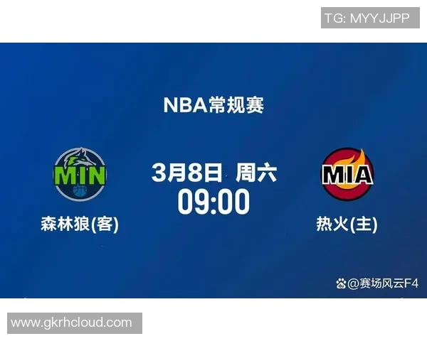 热火对阵森林狼比赛分析及胜负推荐策略分享